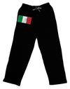 Italian Flag - Distressed Adult Lounge Pants - Black by TooLoud-Lounge Pants-TooLoud-Black-Small-Davson Sales