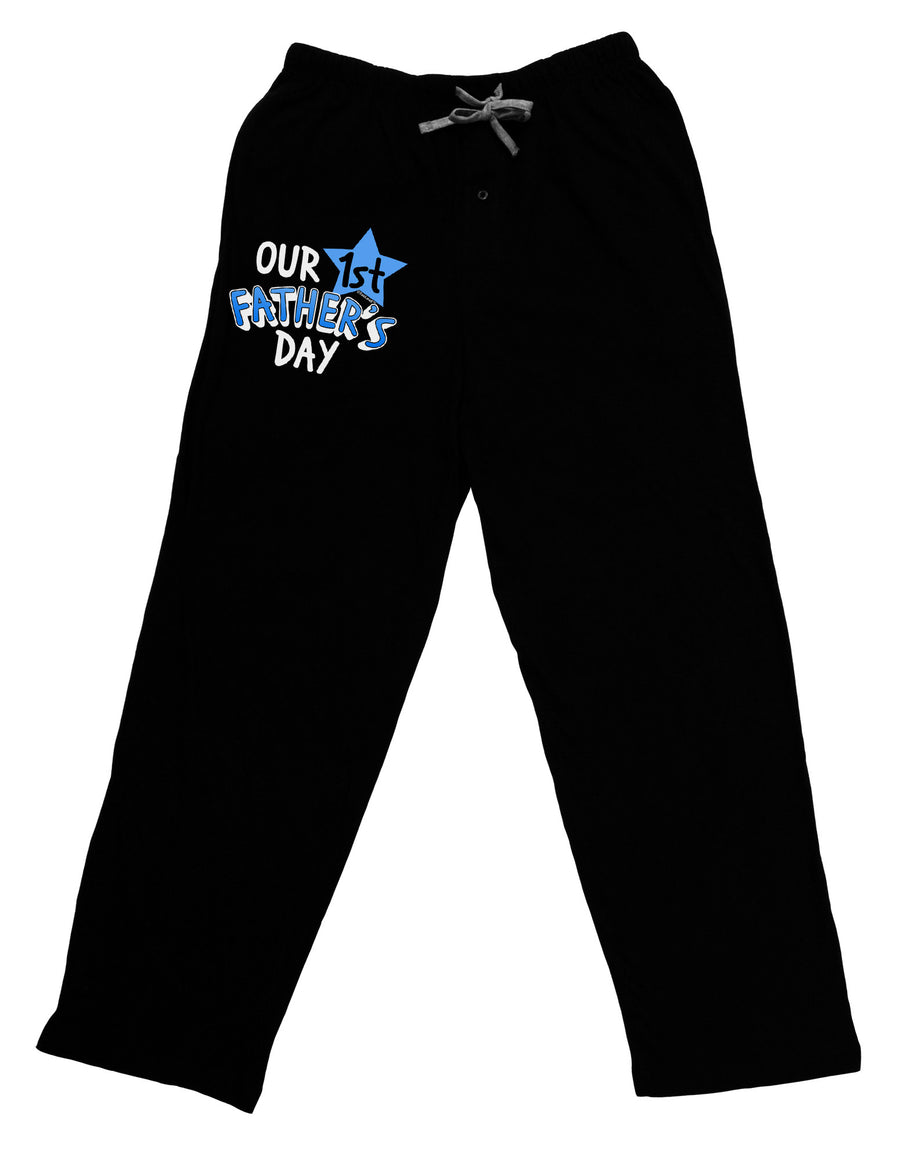 Our 1st Father's Day Adult Lounge Pants-Lounge Pants-TooLoud-Black-Small-Davson Sales