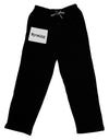 Wyoming - United States Shape Adult Lounge Pants - Black-Lounge Pants-TooLoud-Black-Small-Davson Sales