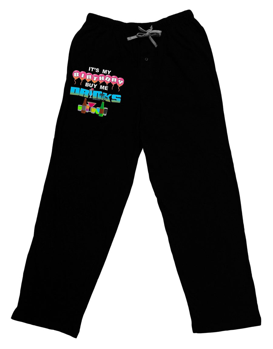 Birthday - Buy Me Drinks Adult Lounge Pants-Lounge Pants-TooLoud-Black-2XL-Davson Sales