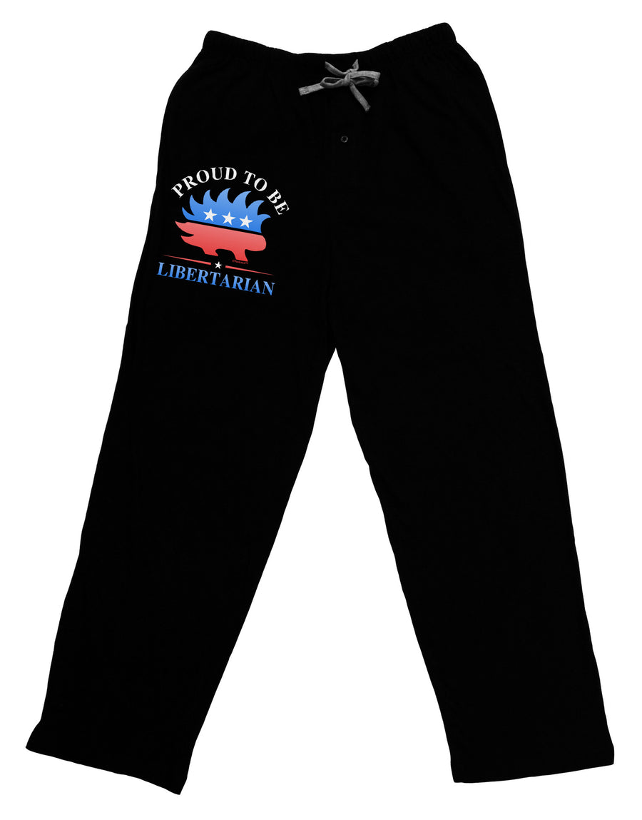 Proud To Be Libertarian Adult Lounge Pants-Lounge Pants-TooLoud-Black-Small-Davson Sales