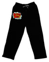 Super Dad - Superhero Comic Style Adult Lounge Pants by TooLoud-Lounge Pants-TooLoud-Black-Small-Davson Sales