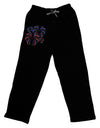 Patriotic Fireworks with Bursting Stars Adult Lounge Pants by TooLoud-Lounge Pants-TooLoud-Black-Small-Davson Sales