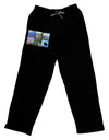 Palm Springs Square Collage Adult Lounge Pants-Lounge Pants-TooLoud-Black-Small-Davson Sales