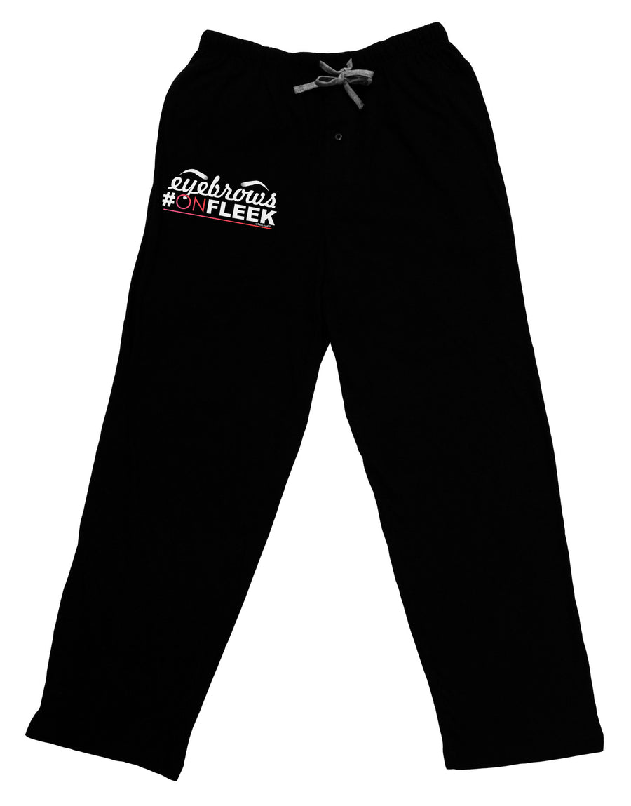 Eyebrows On Fleek Adult Lounge Pants-Lounge Pants-TooLoud-Black-Small-Davson Sales