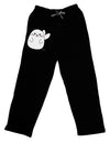 Cute Seal Adult Lounge Pants - Black by TooLoud-Lounge Pants-TooLoud-Black-Small-Davson Sales