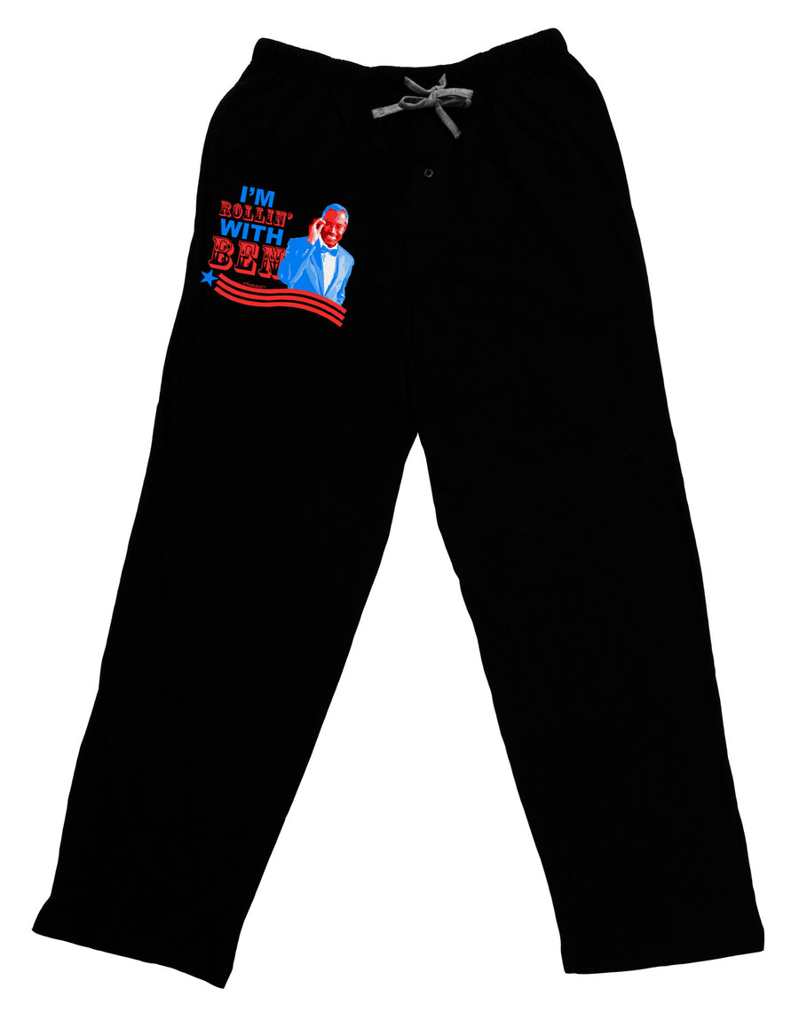 Rollin' With Ben Relaxed Adult Lounge Pants-Lounge Pants-TooLoud-Black-Small-Davson Sales