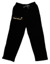 Happy Halloween Crescent Moon and Stars Adult Lounge Pants - Black-Lounge Pants-TooLoud-Black-Small-Davson Sales