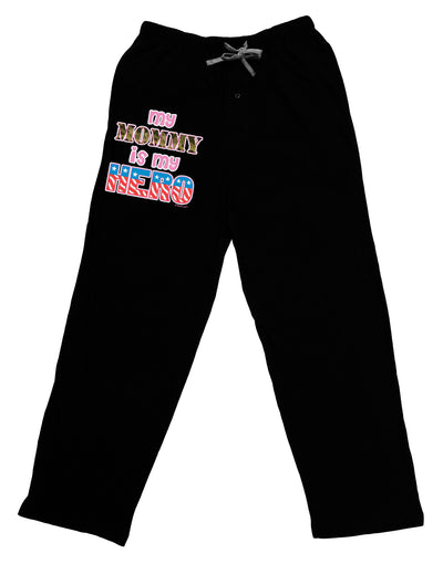 My Mommy is My Hero - Armed Forces - Pink Adult Lounge Shorts by TooLoud-Lounge Shorts-TooLoud-Black-Small-Davson Sales