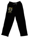 Gemini Symbol Adult Lounge Pants-Lounge Pants-TooLoud-Black-Small-Davson Sales