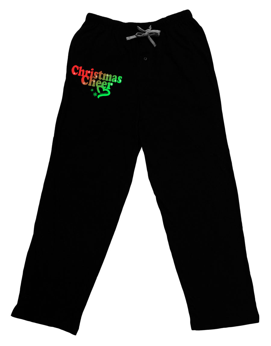 Christmas Cheer Color Relaxed Adult Lounge Pants-Lounge Pants-TooLoud-Black-Small-Davson Sales