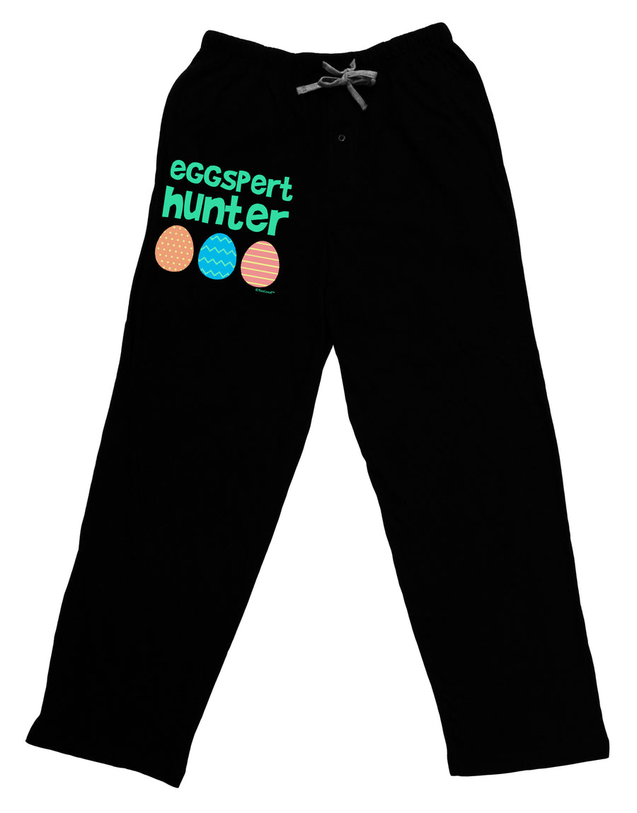 Eggspert Hunter - Easter - Green Adult Lounge Pants - Black by TooLoud-Lounge Pants-TooLoud-Black-Small-Davson Sales