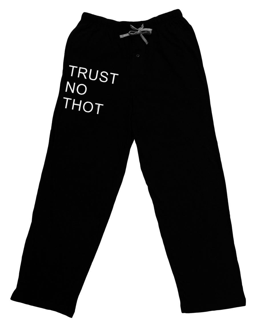 Trust No Thot Adult Lounge Pants-Lounge Pants-TooLoud-Black-Small-Davson Sales