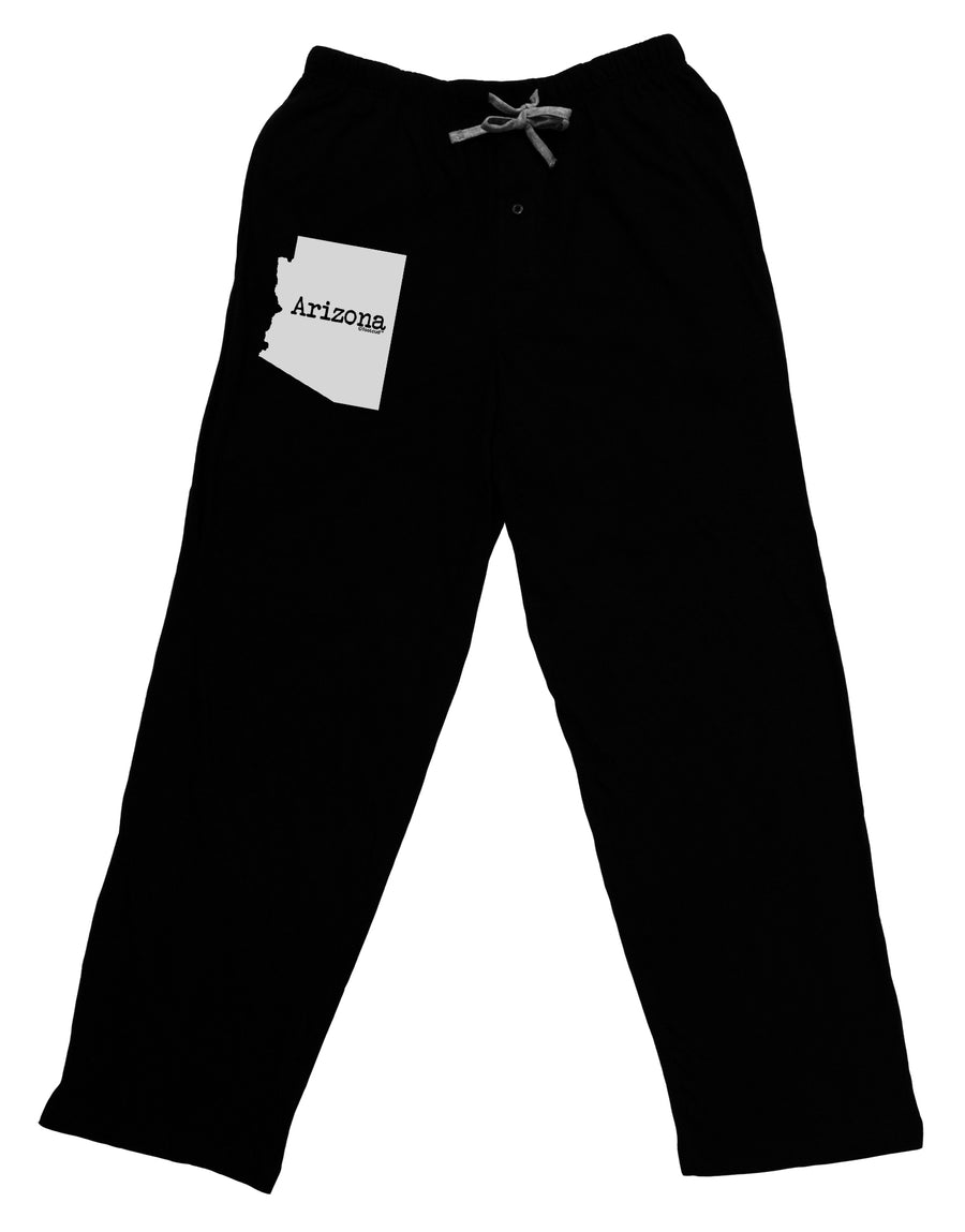 Arizona - United States Shape Adult Lounge Pants - Black by TooLoud-Lounge Pants-TooLoud-Black-Small-Davson Sales