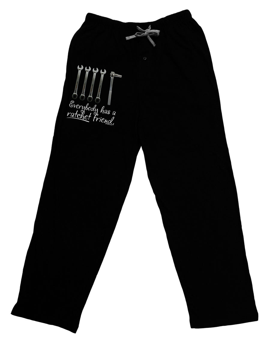 Ratchet Friend Adult Lounge Pants-Lounge Pants-TooLoud-Black-Small-Davson Sales