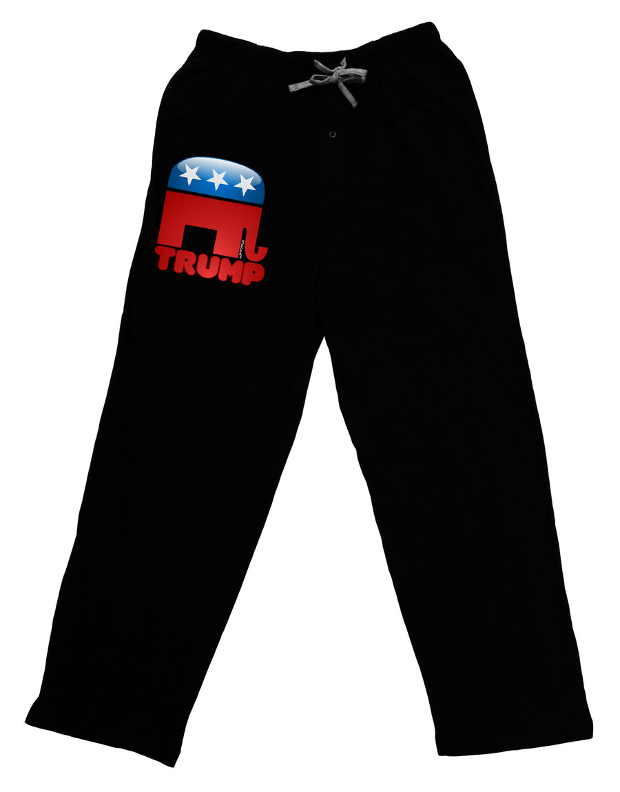 Trump Bubble Symbol Adult Lounge Pants-Lounge Pants-TooLoud-Black-Small-Davson Sales