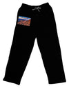 Colorado Mtn Sunset Relaxed Adult Lounge Pants-Lounge Pants-TooLoud-Black-Small-Davson Sales