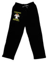 Christmas Angel Relaxed Adult Lounge Pants-Lounge Pants-TooLoud-Black-Small-Davson Sales