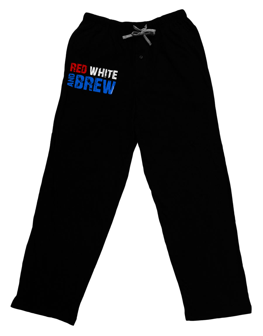 Red White and Brew Color Adult Lounge Pants by TooLoud-Lounge Pants-TooLoud-Black-Small-Davson Sales