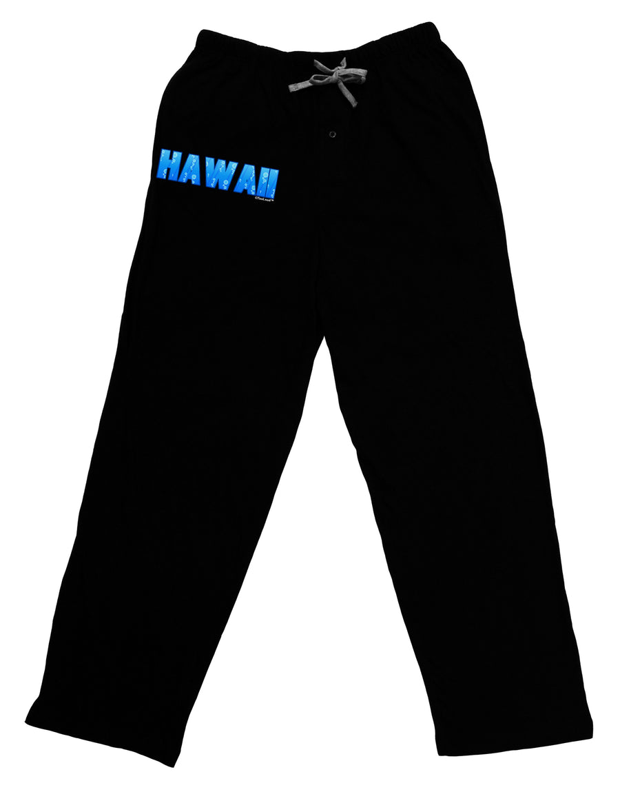 Hawaii Ocean Bubbles Adult Lounge Pants by TooLoud-Lounge Pants-TooLoud-Black-Small-Davson Sales