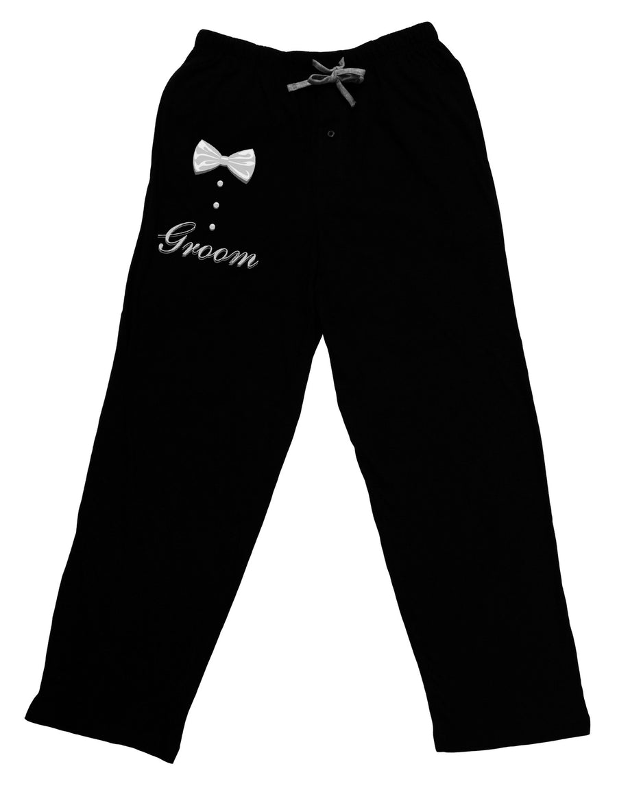 Tuxedo - Groom Adult Lounge Pants-Lounge Pants-TooLoud-Black-Small-Davson Sales