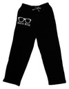 Nerd Mom - Glasses Adult Lounge Pants by TooLoud-Lounge Pants-TooLoud-Black-Small-Davson Sales