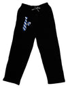 Wizard Tie Blue and Silver Adult Lounge Pants-Lounge Pants-TooLoud-Black-Small-Davson Sales