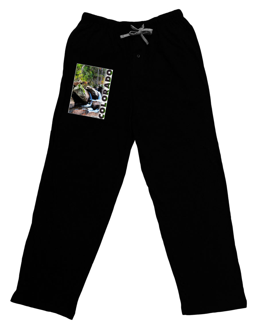 Rockies River with Text Adult Lounge Pants-Lounge Pants-TooLoud-Black-Small-Davson Sales