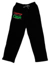 Begins With Christ Text Relaxed Adult Lounge Pants-Lounge Pants-TooLoud-Black-2XL-Davson Sales