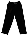 Simple Cross Design Glitter - Black Adult Lounge Pants - Black by TooLoud-Lounge Pants-TooLoud-Black-Small-Davson Sales