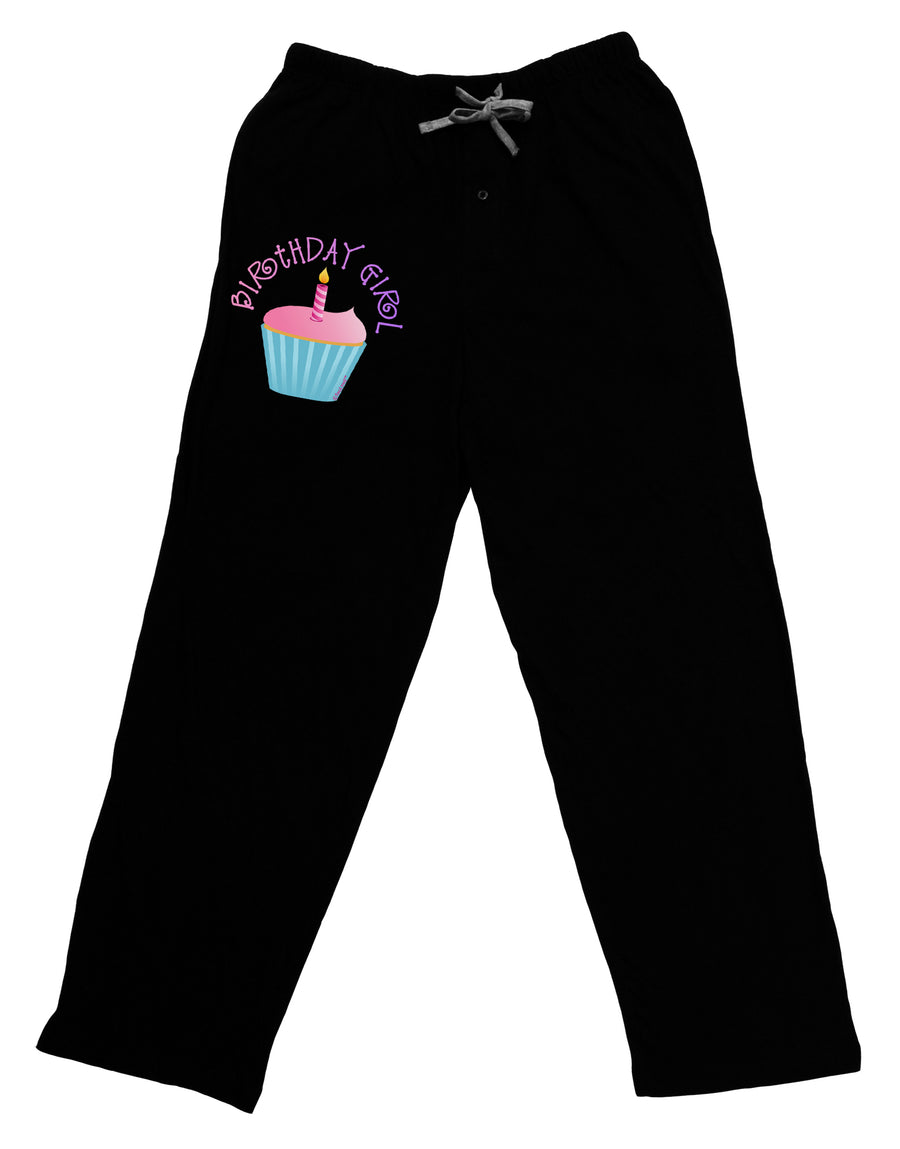 Birthday Girl - Candle Cupcake Adult Lounge Pants by TooLoud-Lounge Pants-TooLoud-Black-Small-Davson Sales