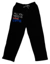All You Need Is Coffee Adult Lounge Pants-Lounge Pants-TooLoud-Black-Small-Davson Sales