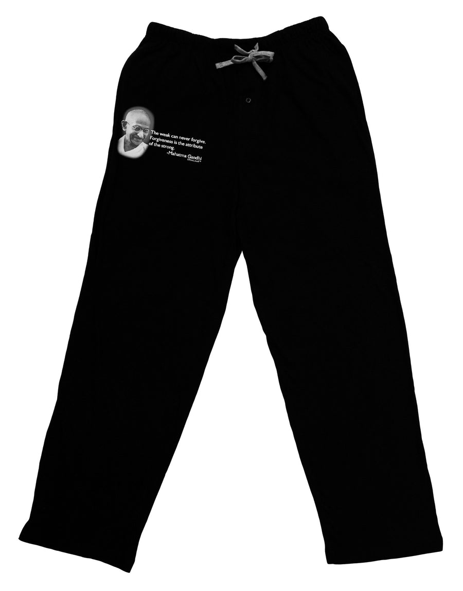 The Weak Can Never Forgive Adult Lounge Pants-Lounge Pants-TooLoud-Black-Small-Davson Sales