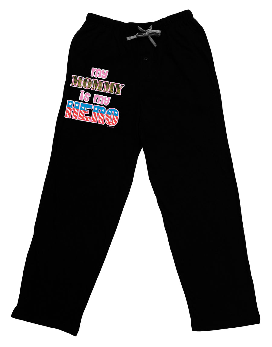 My Mommy is My Hero - Armed Forces - Pink Adult Lounge Pants by TooLoud-Lounge Pants-TooLoud-Black-Small-Davson Sales