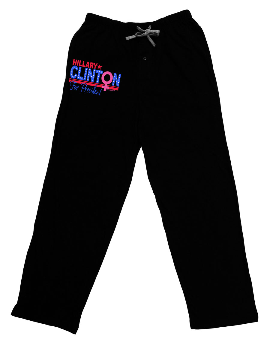 Hillary Female Symbol Relaxed Adult Lounge Pants-Lounge Pants-TooLoud-Black-Small-Davson Sales