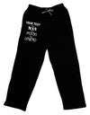 Personalized The Man The Myth The Legend Adult Lounge Pants by TooLoud-Lounge Pants-TooLoud-Black-Small-Davson Sales