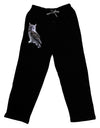 Lucky Cat Owl Adult Lounge Pants-Lounge Pants-TooLoud-Black-Small-Davson Sales