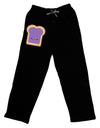 Cute Matching Design - PB and J - Jelly Adult Lounge Pants - Black by TooLoud-Lounge Pants-TooLoud-Black-Small-Davson Sales