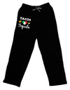 Tacos & Tequila Adult Lounge Pants-Lounge Pants-TooLoud-Black-Small-Davson Sales