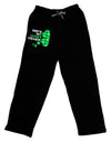 She's My Lucky Charm - Left Adult Lounge Pants-Lounge Pants-TooLoud-Black-Small-Davson Sales