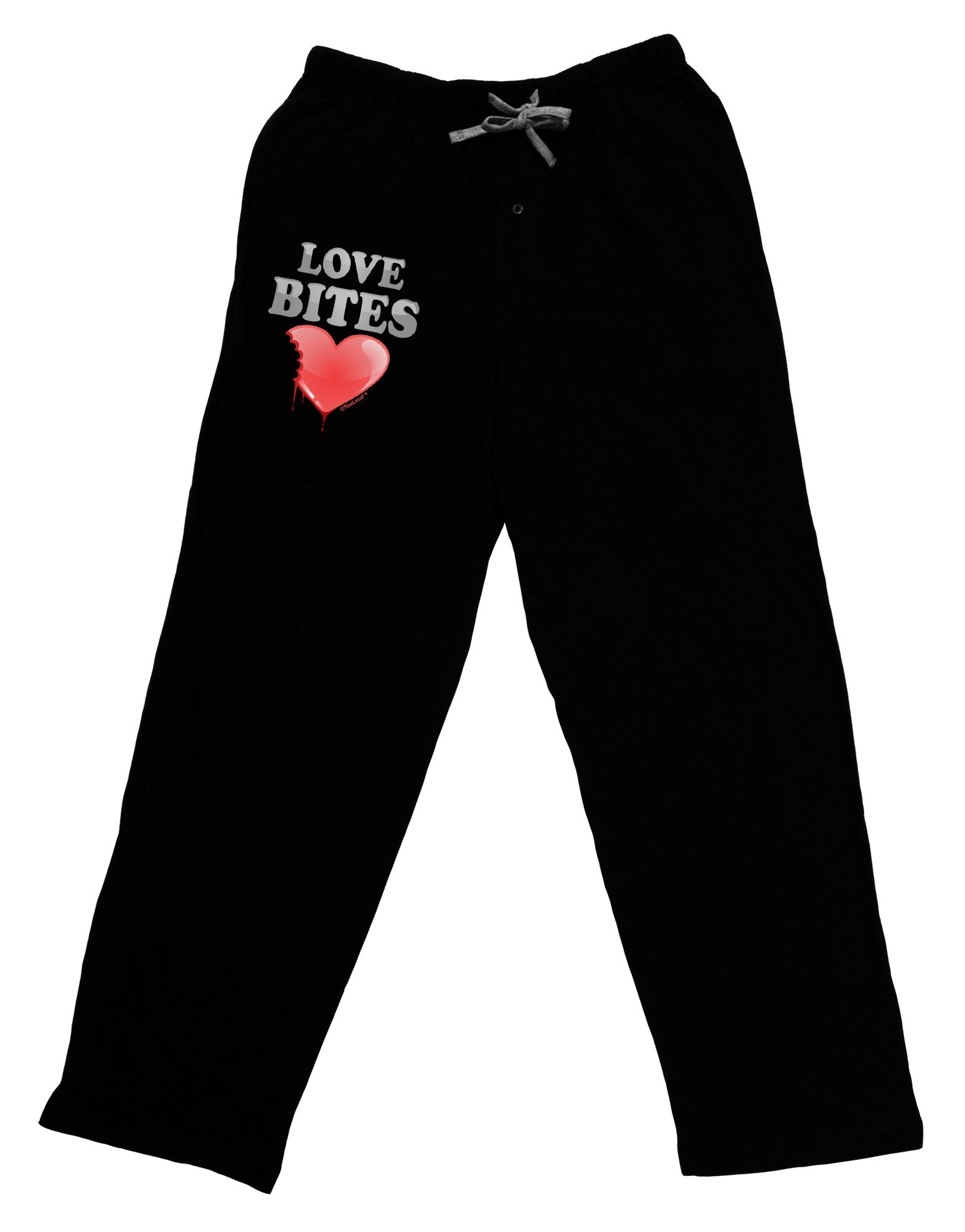 Love Bites Adult Lounge Pants-Lounge Pants-TooLoud-Black-Small-Davson Sales