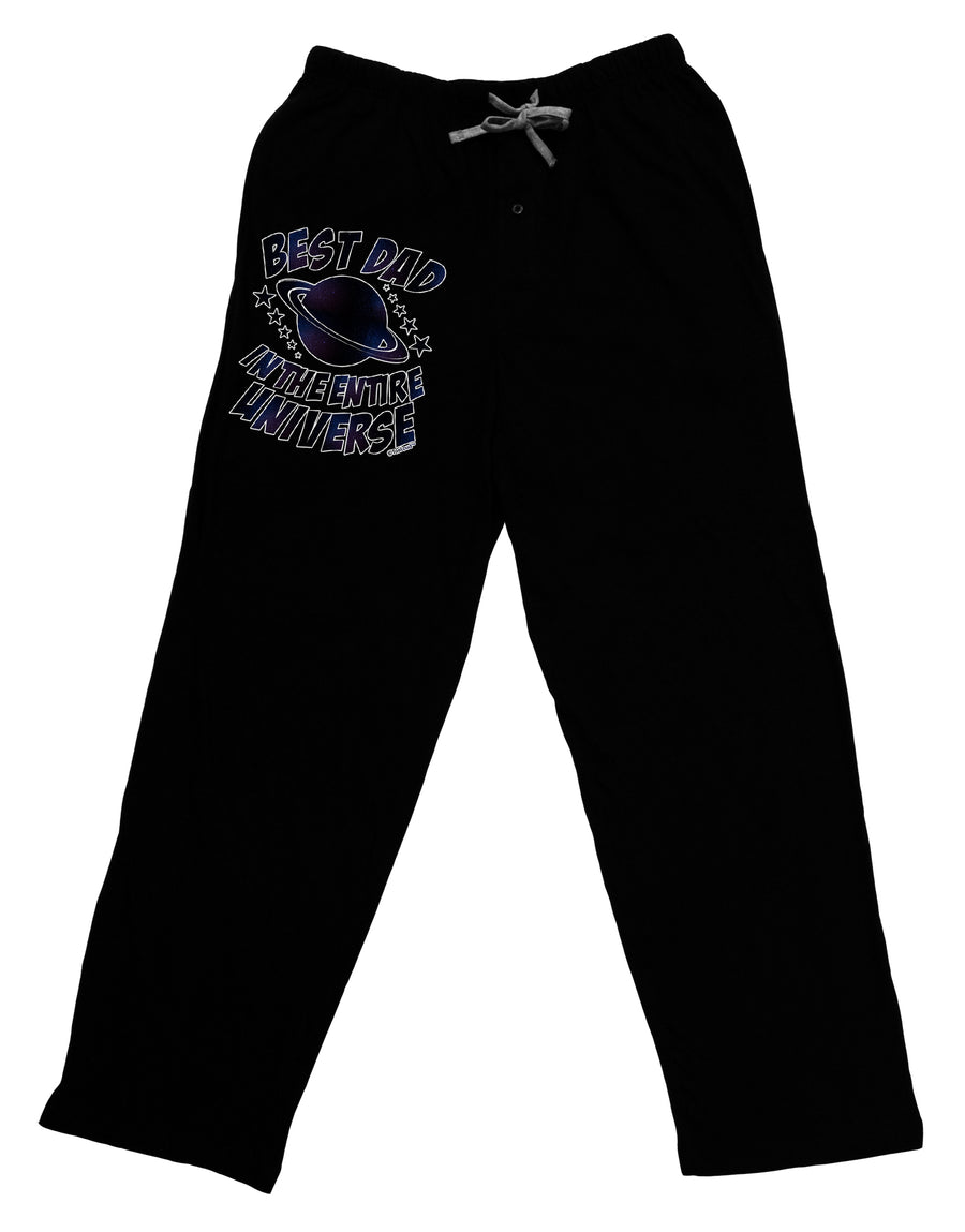 Best Dad in the Entire Universe - Galaxy Print Adult Lounge Pants-Lounge Pants-TooLoud-Black-Small-Davson Sales