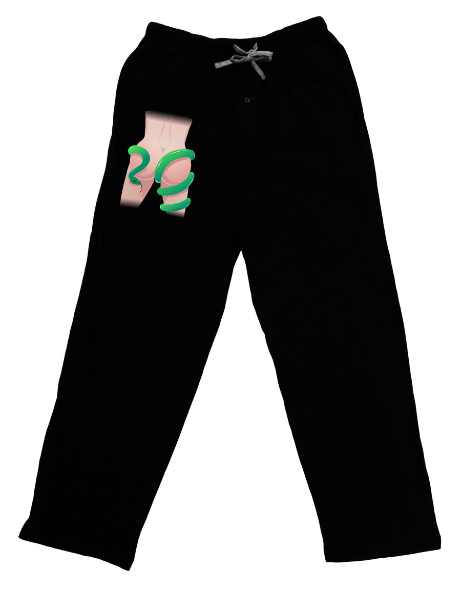 Lady Anaconda Design Light Adult Lounge Pants - Black-Lounge Pants-TooLoud-Black-Small-Davson Sales