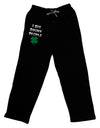 I See Drunk People Funny Adult Lounge Pants by TooLoud-Lounge Pants-TooLoud-Black-Small-Davson Sales