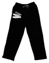 Seven Swans A Swimming Adult Lounge Pants-Lounge Pants-TooLoud-Black-Small-Davson Sales