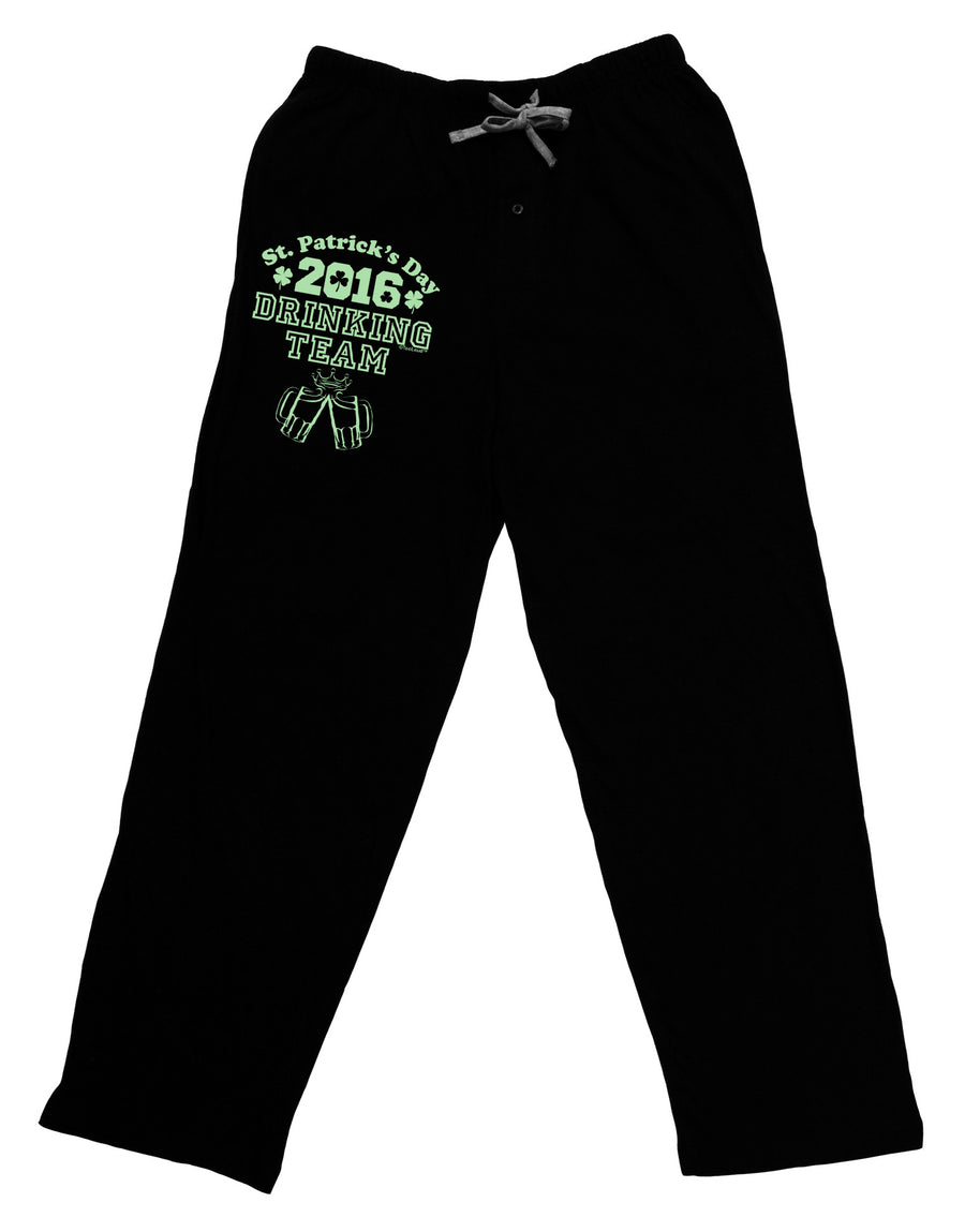 St Patricks Day Drinking Team Adult Lounge Pants-Lounge Pants-TooLoud-Black-Small-Davson Sales