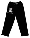 Dr Whiskerson MD - Cute Cat Design Adult Lounge Shorts - Red or Black by TooLoud-Lounge Shorts-TooLoud-Black-Small-Davson Sales