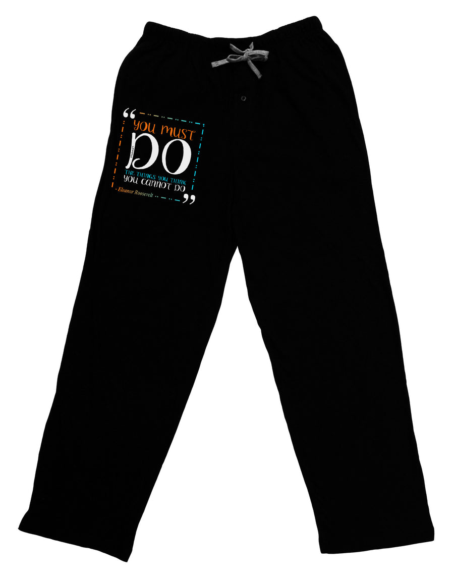 TooLoud You Must Eleanor R Adult Lounge Pants-Lounge Pants-TooLoud-Black-Small-Davson Sales