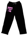 Kawaii Til I Die - Design - Magenta Adult Lounge Pants - Black by TooLoud-Lounge Pants-TooLoud-Black-Small-Davson Sales