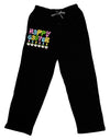 Happy Easter - Tulips Adult Lounge Pants - Black by TooLoud-Lounge Pants-TooLoud-Black-Small-Davson Sales